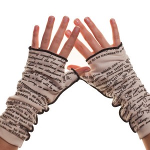 Persuasion Writing Gloves
